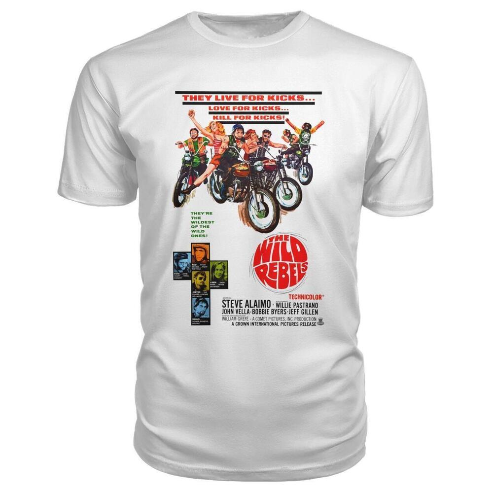 Wild Rebels 1967 Poster Tshirt